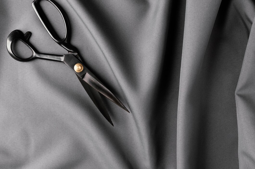 top view scissors silk 23 2148897933